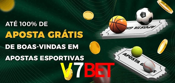 V7Bet Ate 100% de Aposta Gratis